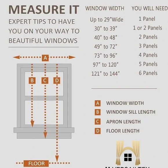 NWOT Linen Curtains 84 Inch Length 2 Panels Set Semi Sheer Taffy Color 52”Wx84”L - Picture 4 of 7